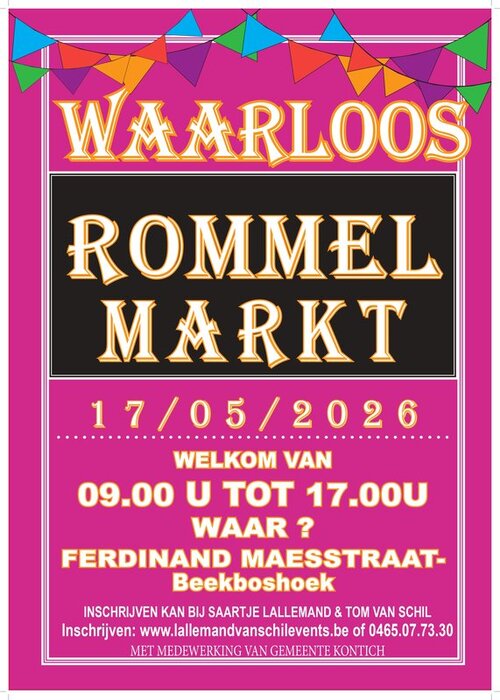  Marché puces Waarloos