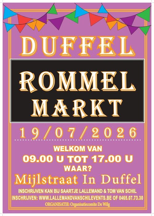  Marché puces Mijlstraat Duffel