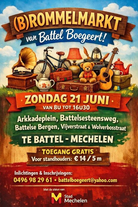  Marché puces Battle