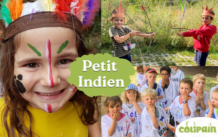 Stages,cours Colipain - Stages enfants - Petit Indien la plume secrète