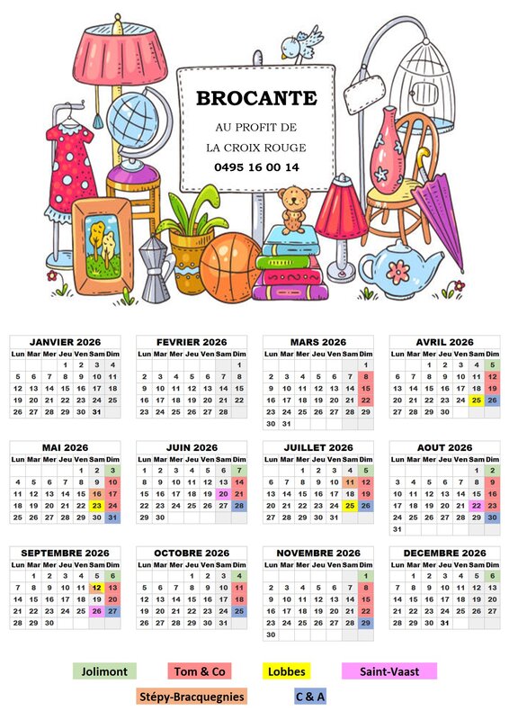  Brocante vide greniers & La Louvière