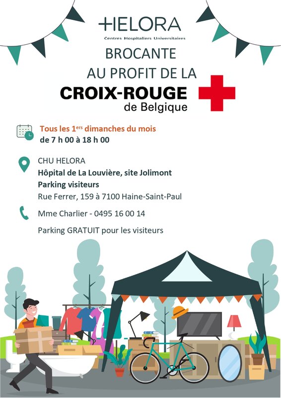  Brocante vide grenier Parking Jolimont