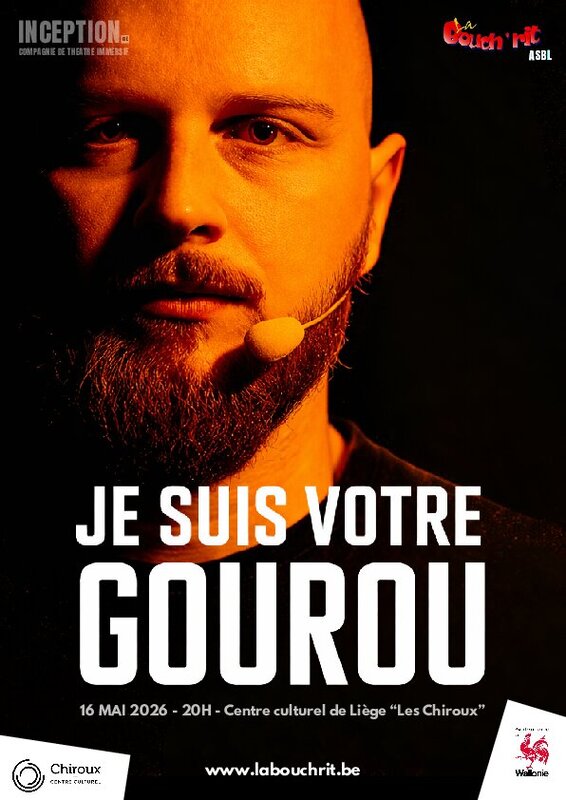 Spectacles  Je suis votre Gourou  - Spectacle théâtre immersif