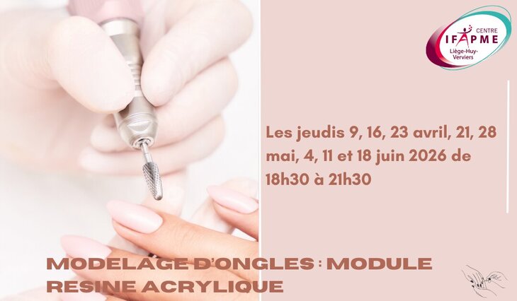 Stages,cours Formation modelage d ongles résine acrylique