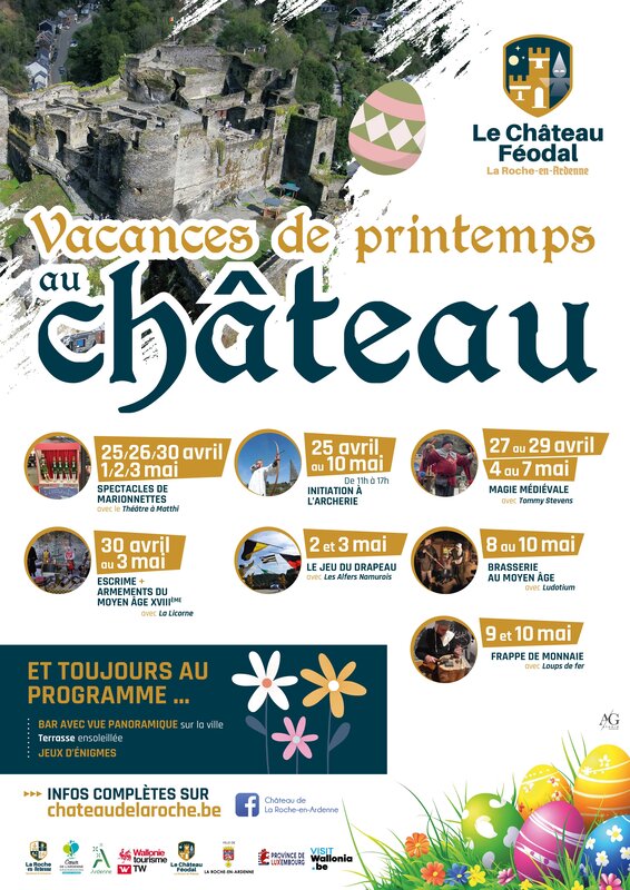 Loisirs Vacances printemps château