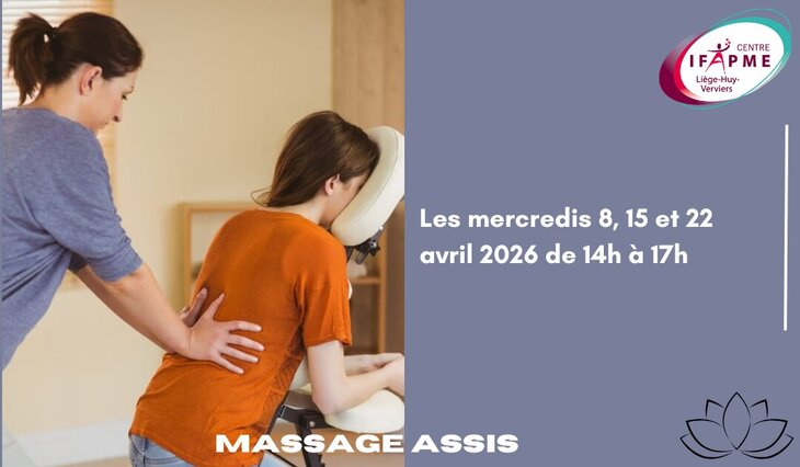 Stages,cours Formation massage assis chaise ergonomique
