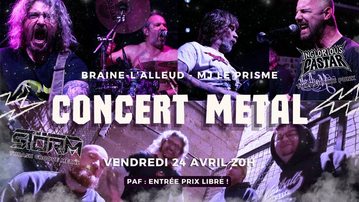 Concerts Concert Metal - Le Prisme