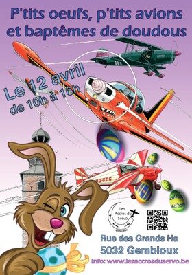 Loisirs Des œufs, avions des doudous dans airs : journée insolite Gembloux