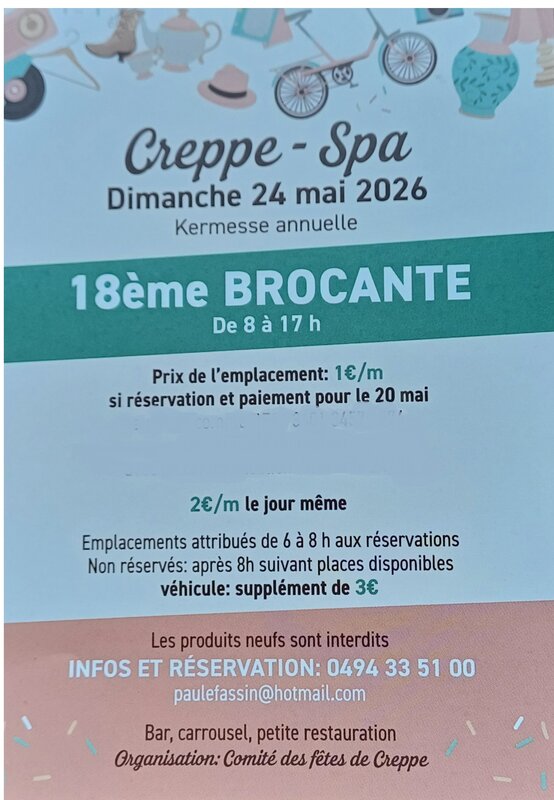  18 ème Brocante Creppe