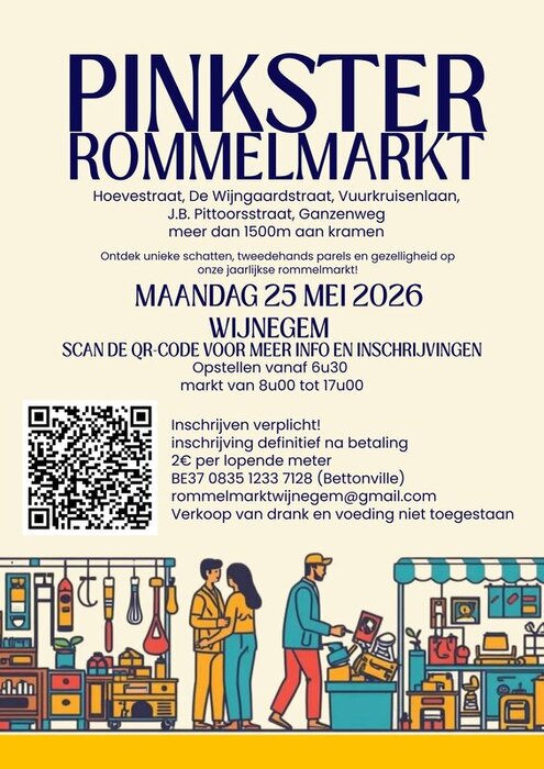  Marché puces Wijnegem lundi Pentecôte