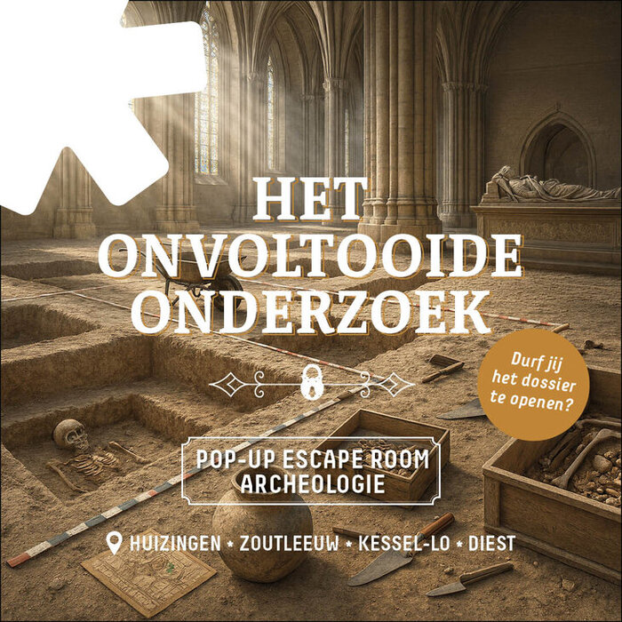 Loisirs La recherche inachevée. Archéologie escape games éphémères