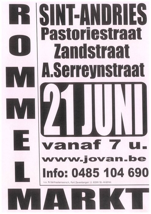  Marché puces Sint-Andries