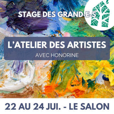 Stages,cours L’atelier artistes
