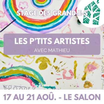 Stages,cours Les P’tits artistes