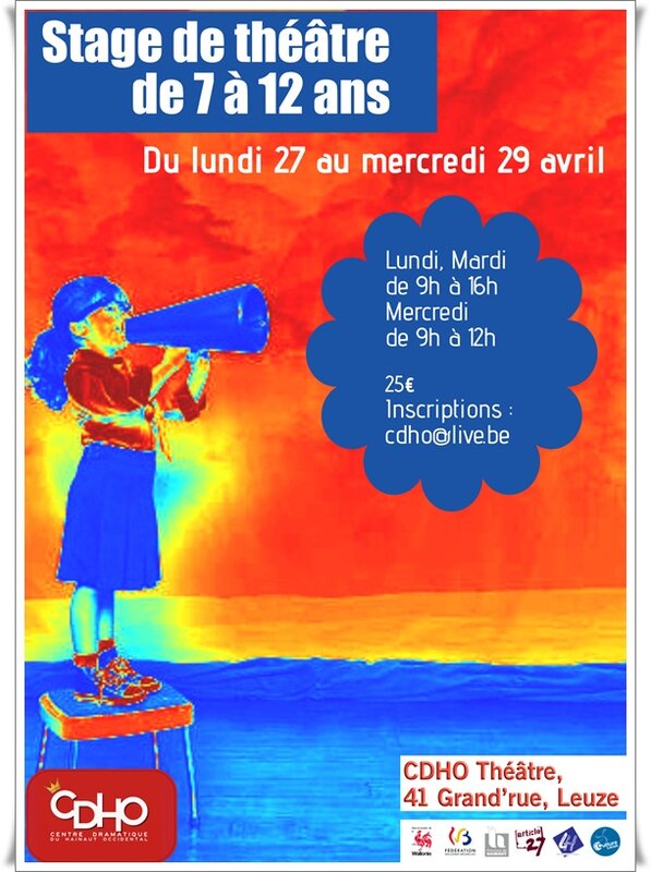 Stages,cours Stage théâtre enfant