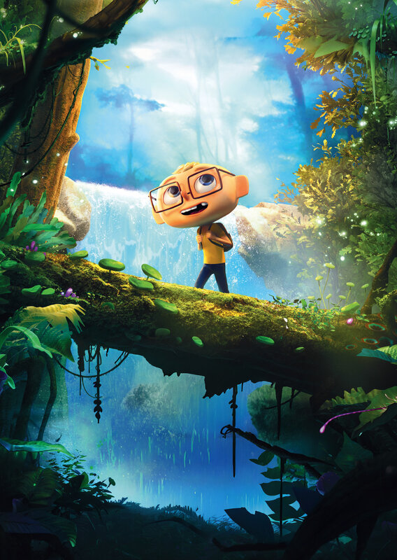 Spectacles Film d’animation Angelo dans forêt mystérieuse