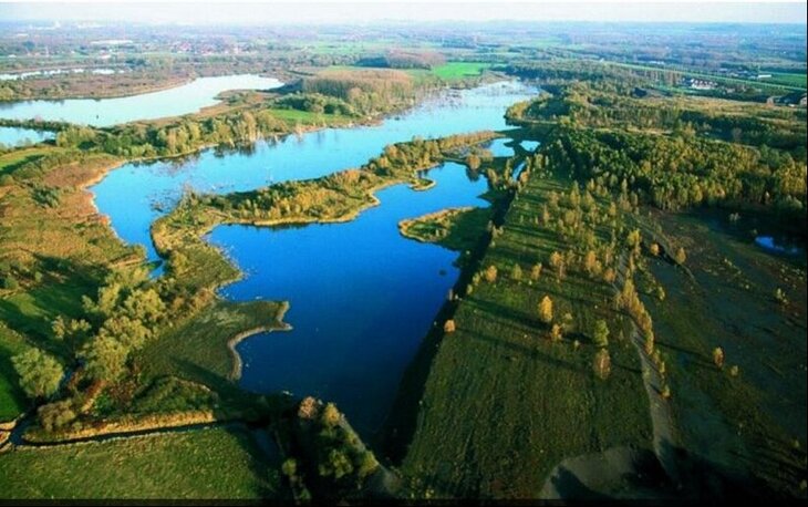 Loisirs D’eau de : Marais d’Harchies machine feu Bernissart