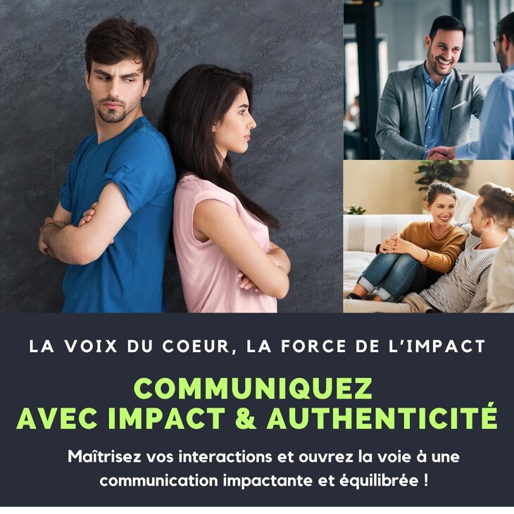 Stages,cours Communiquez avec impact authenticité