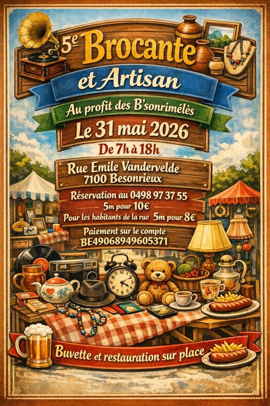  5e brocante artisan profits b sonrimeles