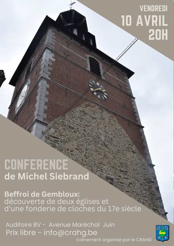 Conférences Conférence Découverte d une  fonderie cloches 17e siècle dans beffroi