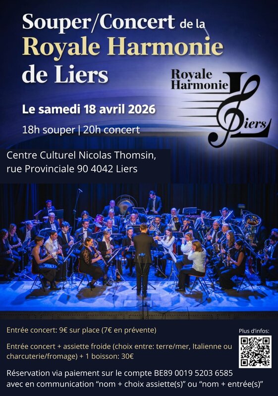 Concerts Concert l Harmonie Liers