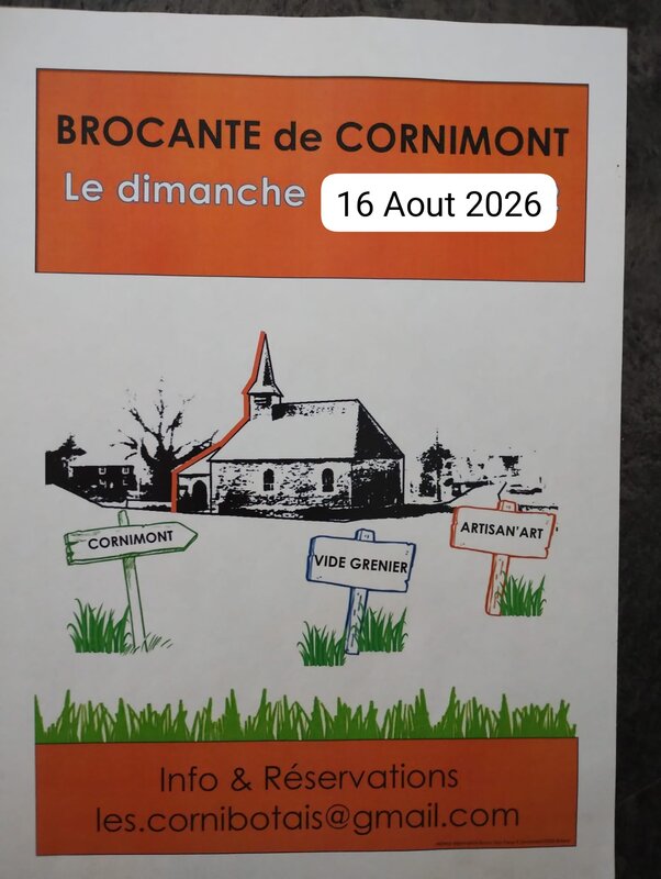  Grande brocante Cornimont