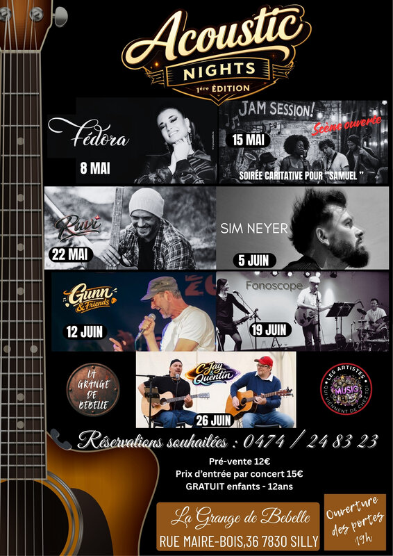 Concerts Acoustic nights