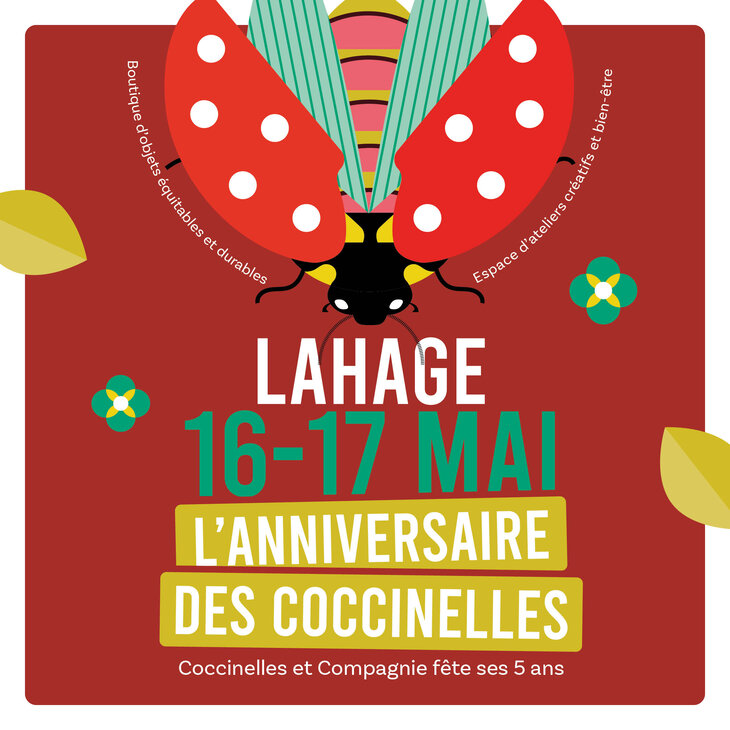 Loisirs L anniversaire coccinelles