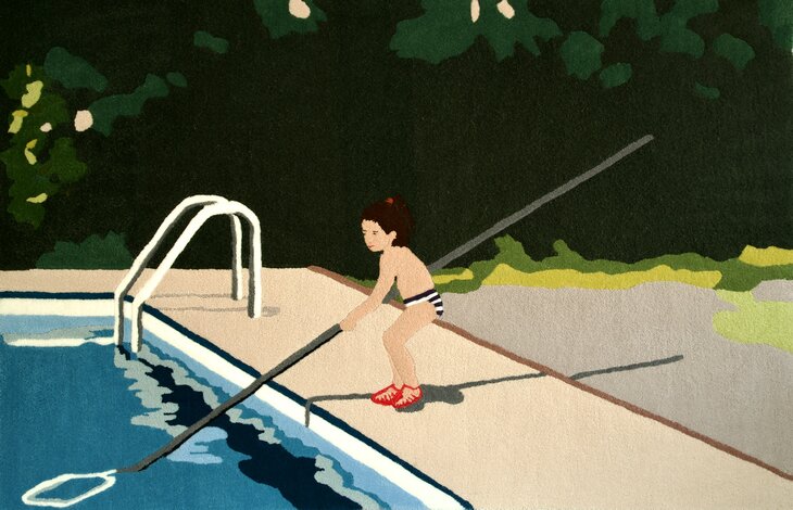 Expositions Pendant les cigales chantaient, fille d avril