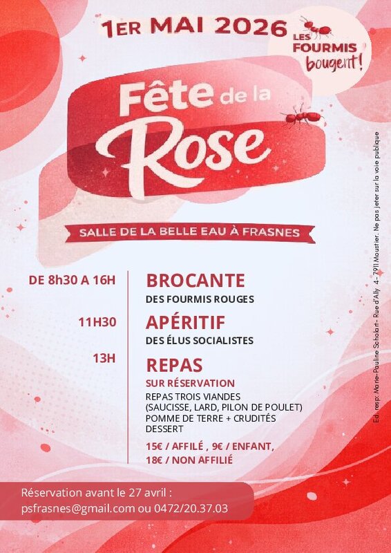  Fête 1er et Brocante Fourmis Rouges