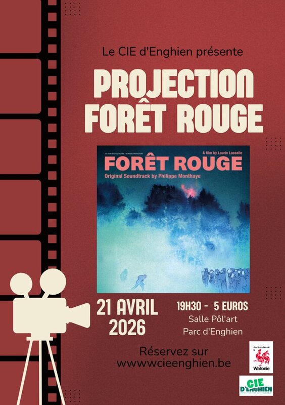 Spectacles Projection film documentaire  Foret Rouge 