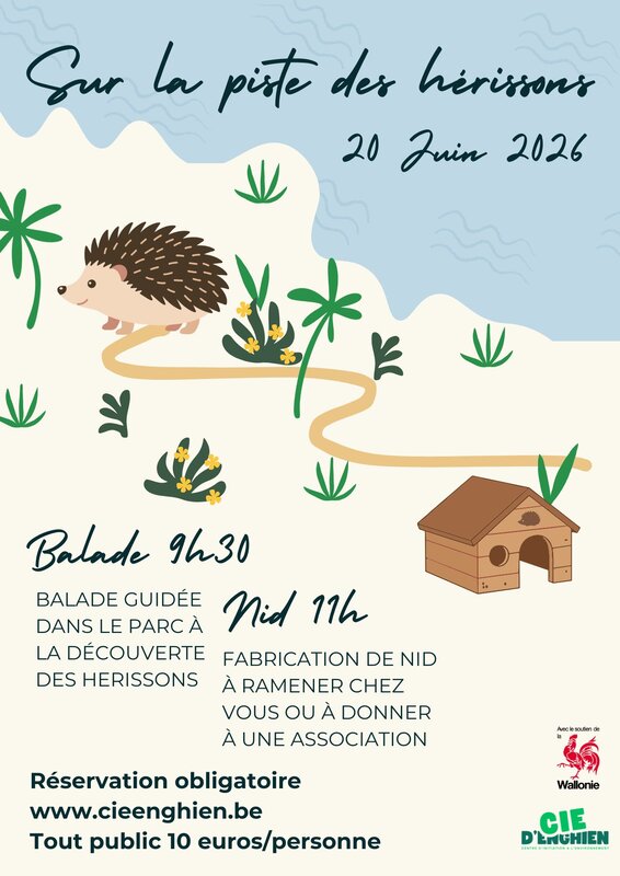 Loisirs Balade Hérissons + construction d abris pour hérissons