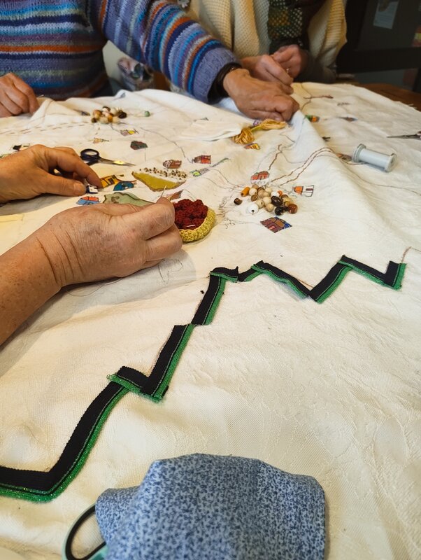 Stages,cours Territoires brodés - 2ème escale