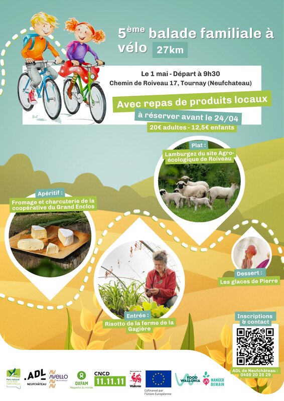 Loisirs 5ème balade familiale vélo