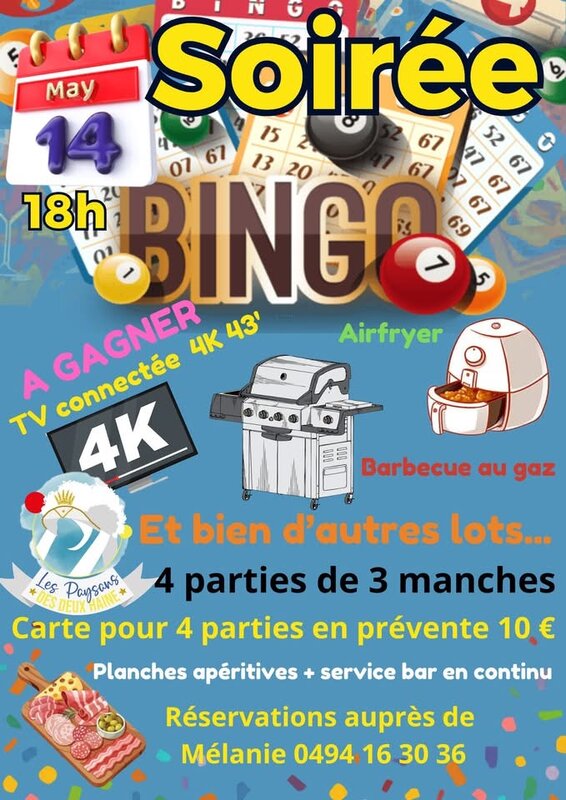 Loisirs Soirée bingo