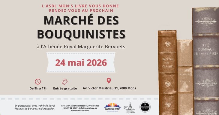Loisirs 12e Maché Bouquinistes Mons