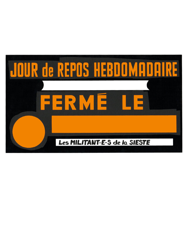 Expositions Annick Nölle / Ramona Nölle : Jour Repos Hebdomadaire