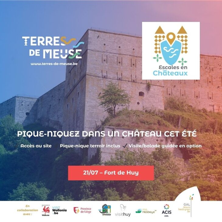 Loisirs  Escales Châteaux  Fort Huy