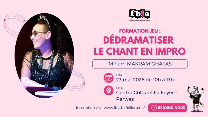 Stages,cours Formation : Dédramatiser chant impro