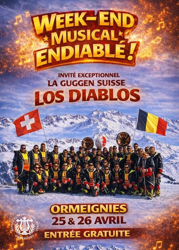 Concerts Week-end musical endiablé