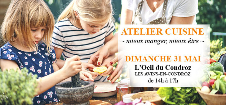 Stages,cours Atelier Gourmand  mieux manger, mieux être 