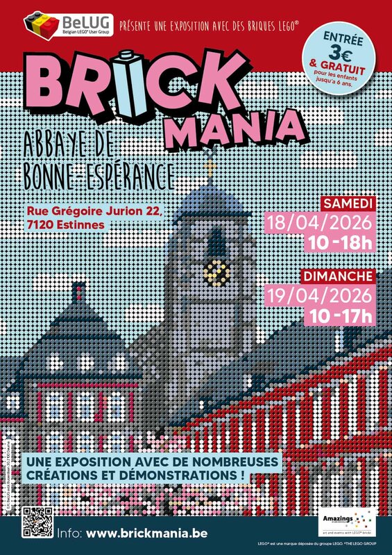 Expositions Exposition Brickmania Lego