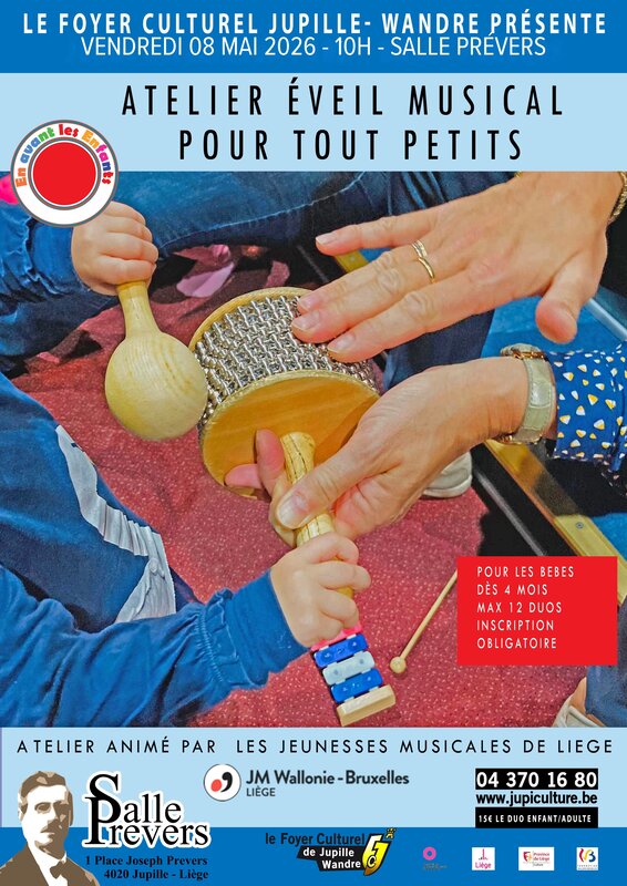 Stages,cours Atelier éveil musical pour tout petits