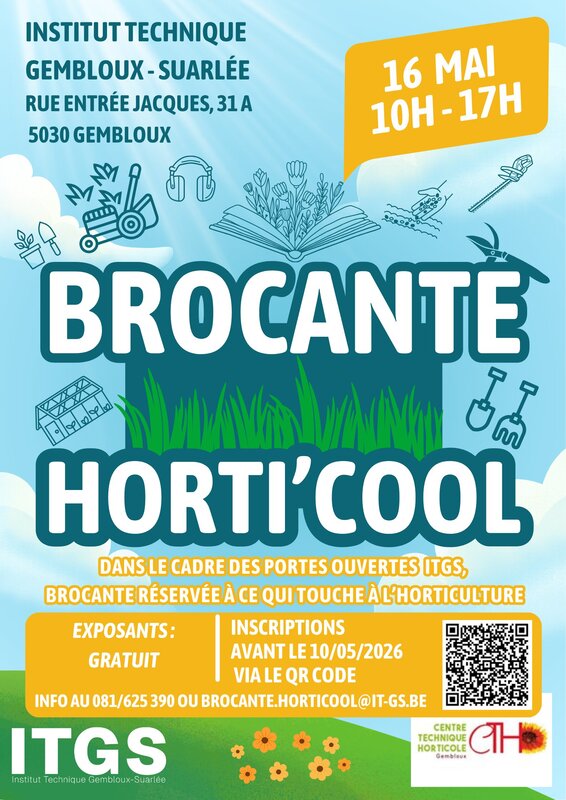  Brocante Horti Cool l ITGS : Cultivons réemploi 