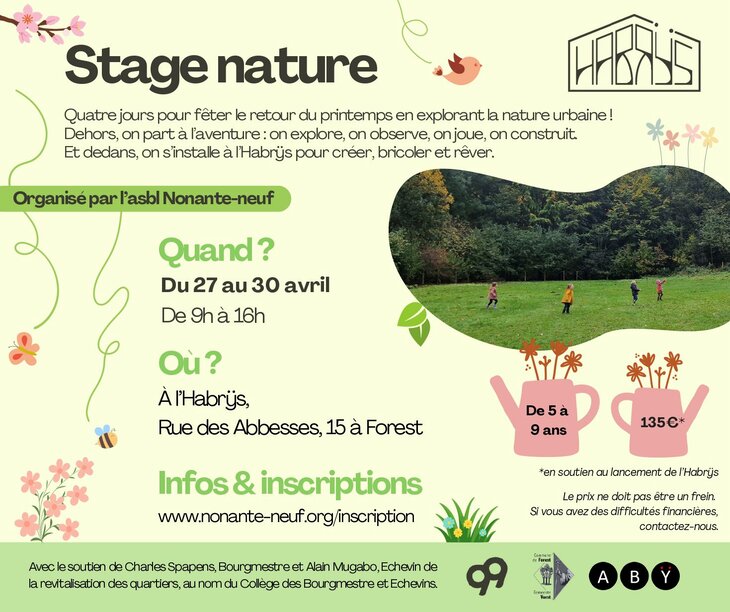 Stages,cours ✨ Stage nature créatif Au cœur printemps ✨