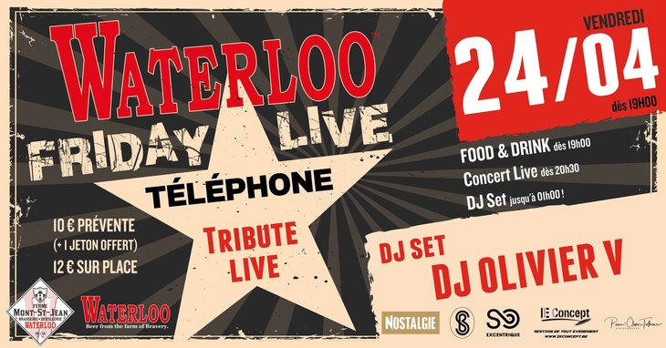 Concerts Waterloo Friday Live