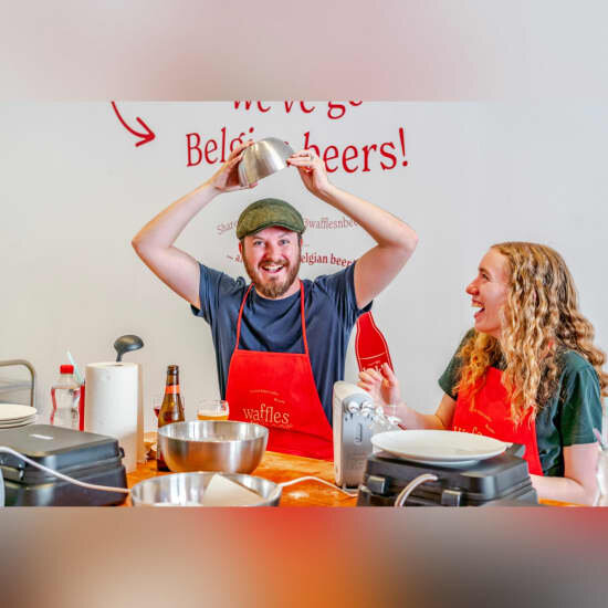 Stages,cours Brussels waffle-making workshop with beer tasting