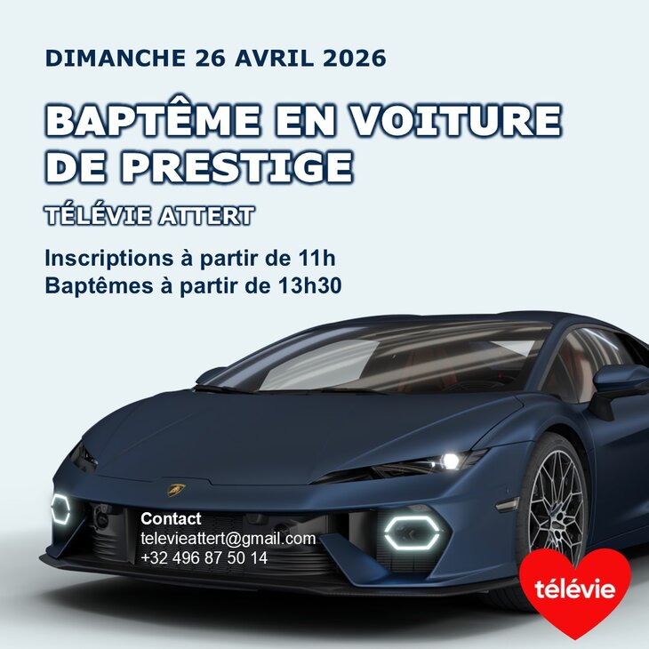 Loisirs Baptême voiture prestige