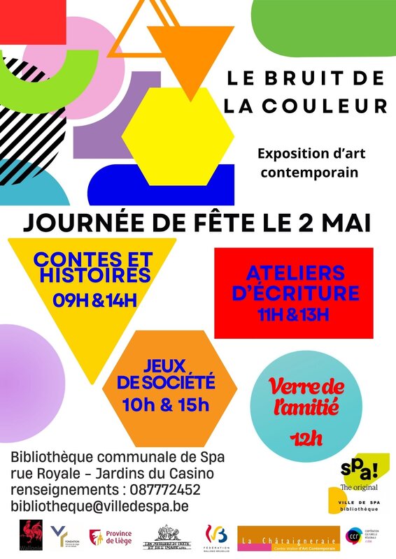 Loisirs Journée fête autour l’exposition Le bruit la couleur »