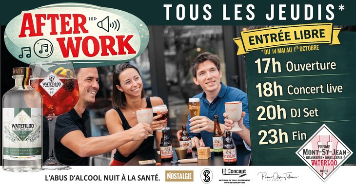 Soirées Waterloo Beergarden Afterwork